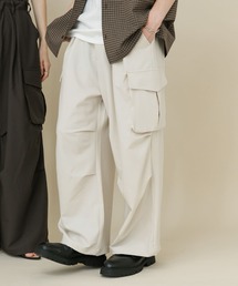 カーゴパンツ 「ユニセックス」ワイドカーゴパンツ メンズ レディース｜ZOZOTOWN Yahoo!店
