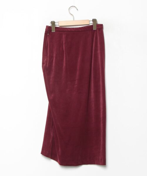 「CITY」 タイトスカート FREE レッド レディース_画像2