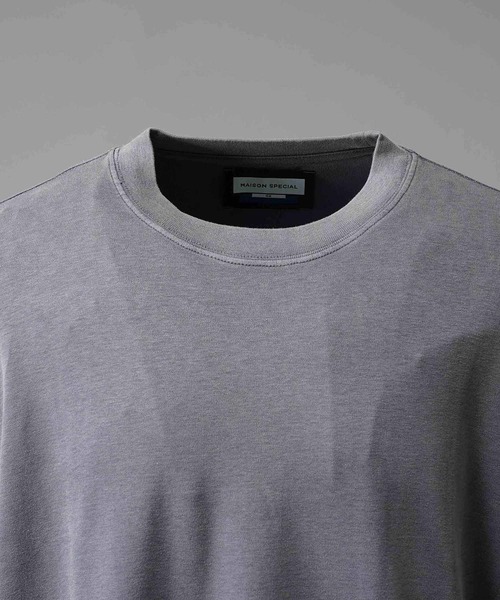 maison special Tシャツ グレー MAISON SPECIAL（メゾンスペシャル） tシャツ 「UNISEX」「EX」Prime