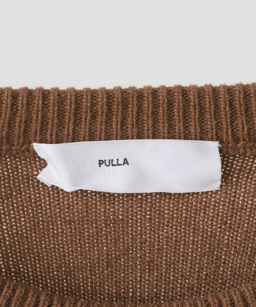 ニット セーター TOGA PULLA Lace knit pullover TP252-XN203：ニット レディース CITYSHOP ニット セーター TOGA PULLA Lace knit pullover TP252