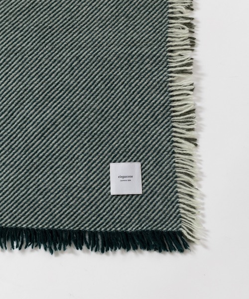 Elegancese スカーフ バンダナ 「elegancese」Square fringe scarf
