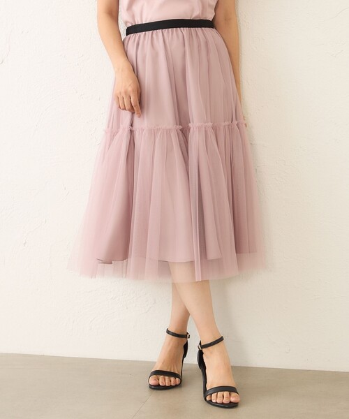 TO BE CHIC（トゥー ビー シック） スカート チュールネット スカート
