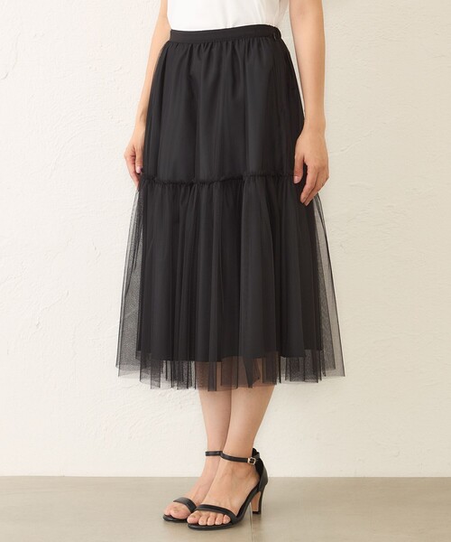 TO BE CHIC（トゥー ビー シック） スカート チュールネット スカート