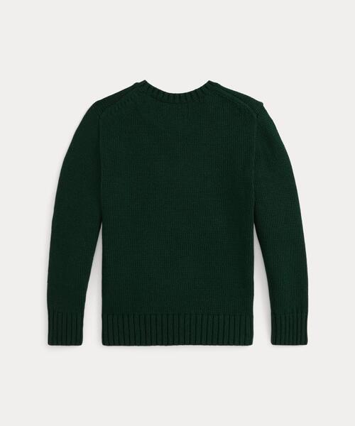 新品未使用POLO RALPH LAUREN ポロベア グリーンセーター Polo Ralph Lauren Childrenswear ニット セーター ベア キッズ