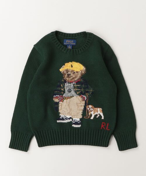ラルフローレンキッズベアーニット ベビー)Polo ベア クルーネック セーター （ニット・セーター