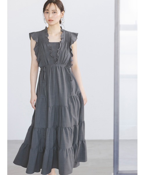 SNIDEL（スナイデル） ノースリーブワンピース 0 ラベンダー