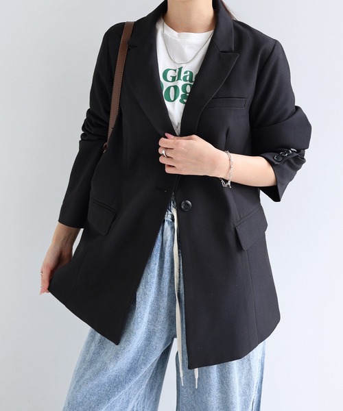 【美品】Theory ミドル丈テーラードジャケット ★おまとめ割あり★ Freesia ジャケット テーラードジャケット ミドル丈テーラード