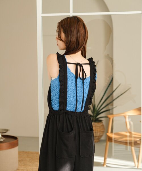 Kastane（カスタネ） サロペット オーバーオール 「2サイズ展開/低身長