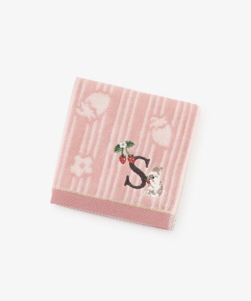 Afternoon Tea（アフタヌーンティー） ハンカチ イニシャルミニタオル