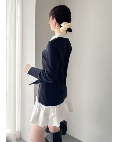 dazzlin（ダズリン） ワンピース 「WEB限定」ポロバルーンスソミニ