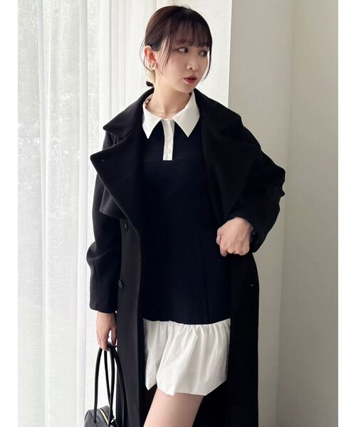 dazzlin（ダズリン） ワンピース 「WEB限定」ポロバルーンスソミニ