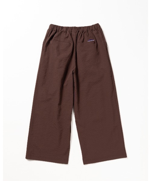 パンツ 「L's」LONG WIDE PANTS SEERSUCKER/ロングワイドパンツ シアサッカー レディース_7