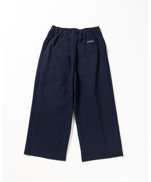 パンツ 「L's」LONG WIDE PANTS SEERSUCKER/ロングワイドパンツ シアサッカー レディース_8