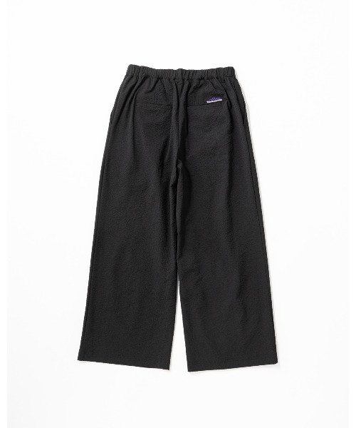 パンツ 「L's」LONG WIDE PANTS SEERSUCKER/ロングワイドパンツ シアサッカー レディース_5