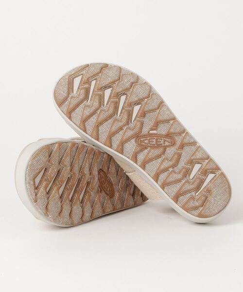 「KEEN」 フラットサンダル 24.0cm ベージュ系その他 レディース_画像2