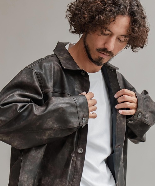 CAMBIO（カンビオ） ブルゾン アウター mj11206-ヴィンテージライク