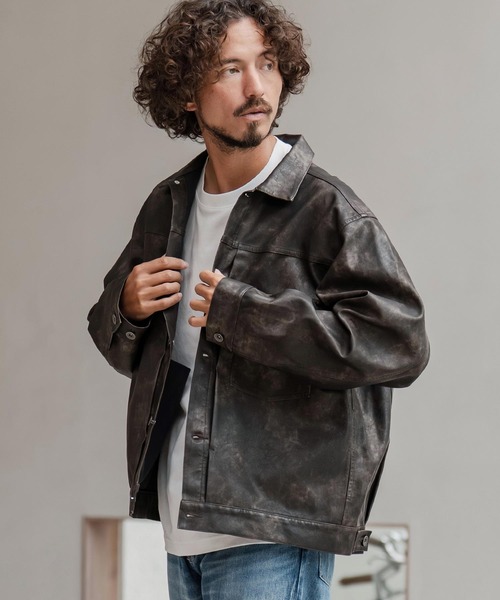 CAMBIO（カンビオ） ブルゾン アウター mj11206-ヴィンテージライク