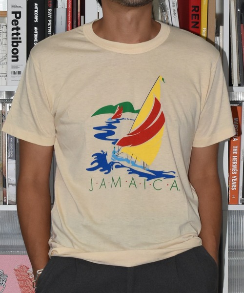 VINTAGE tシャツ 「USED」80's Sun Island “Jamaica” スーベニア T
