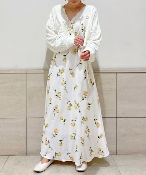 gelato pique（ジェラートピケ） 半袖ワンピース FREE ブルー