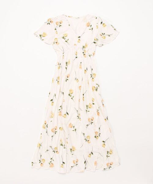 gelato pique（ジェラートピケ） 半袖ワンピース FREE ブルー