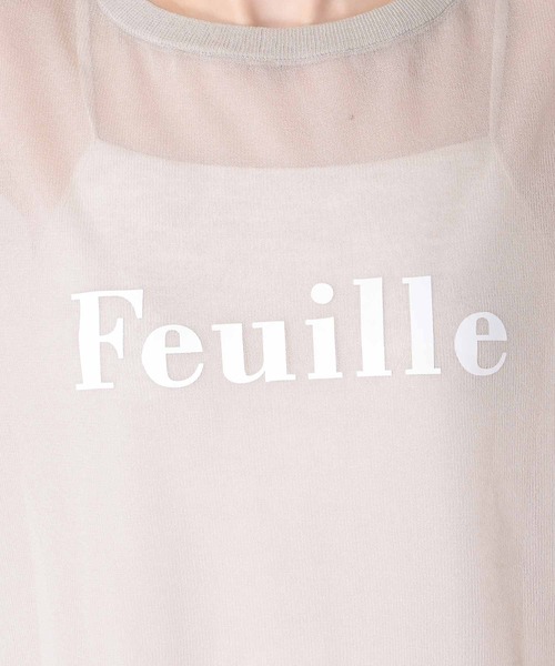 「Jines」 長袖ニット 38 ベージュ レディース_画像8