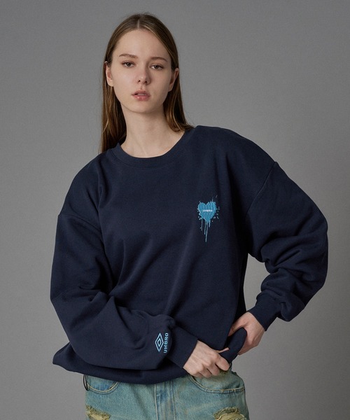 ONCILY(オンシェリー) トレーナー スウェット 「 UMBRO 」HEART LOGO ONCILY(オンシェリー) トレーナー スウェット 「 UMBRO 」HEART LOGO