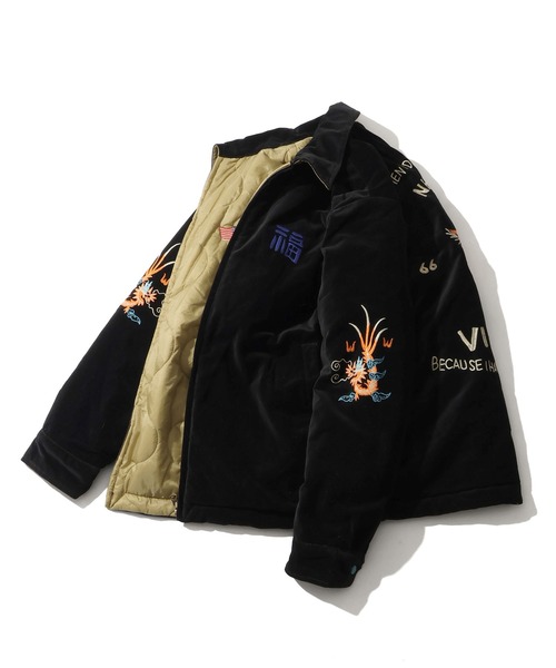 HOUSTON（ヒューストン） スカジャン REVERSIBLE VIETNAM JACKET
