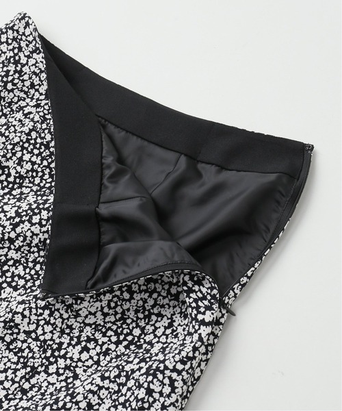 「La TOTALITE」 フレアスカート 38 ネイビー レディース_画像8