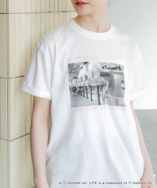 「GOOD ROCK SPEED」 半袖Tシャツ FREE ホワイト レディース_画像2