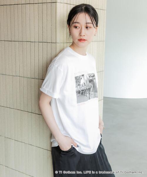 「GOOD ROCK SPEED」 半袖Tシャツ FREE ホワイト レディース_画像4