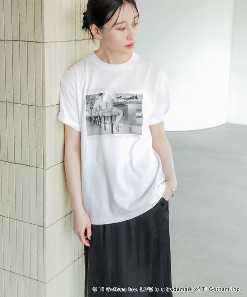 「GOOD ROCK SPEED」 半袖Tシャツ FREE ホワイト レディース_画像5