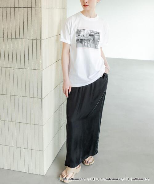 「GOOD ROCK SPEED」 半袖Tシャツ FREE ホワイト レディース_画像7