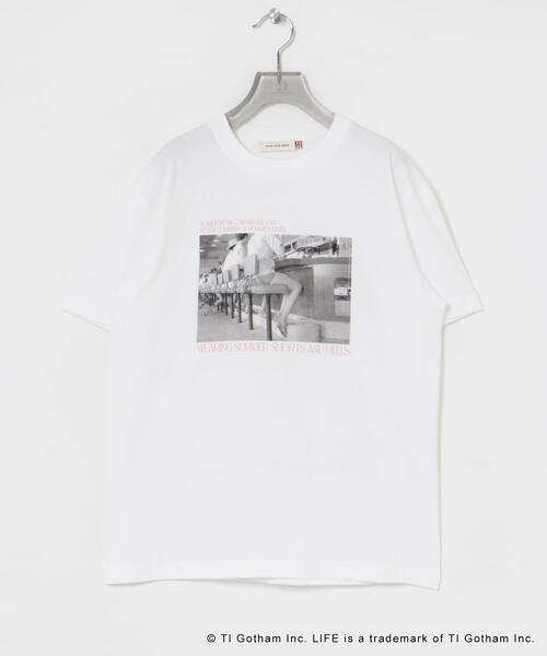 「GOOD ROCK SPEED」 半袖Tシャツ FREE ホワイト レディース_画像9