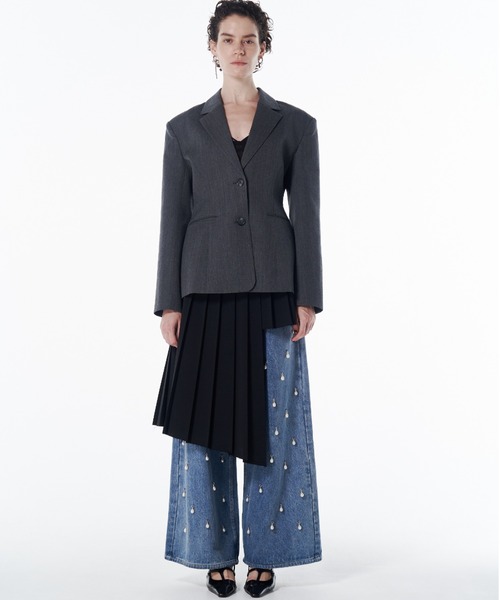 JOSEMOONウエストコンシャスオーバージャケット JOSE MOON（ジョゼムーン）の「WAIST CONSCIOUS OVER JACKET/ウエスト