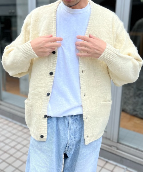 HOUSTON（ヒューストン） カーディガン ウーマン MOHAIR TOUCH