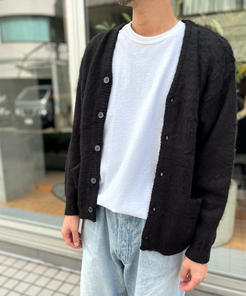 HOUSTON（ヒューストン） カーディガン ウーマン MOHAIR TOUCH