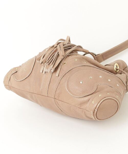 「BULGA」 トートバッグ - ベージュ レディース_画像3