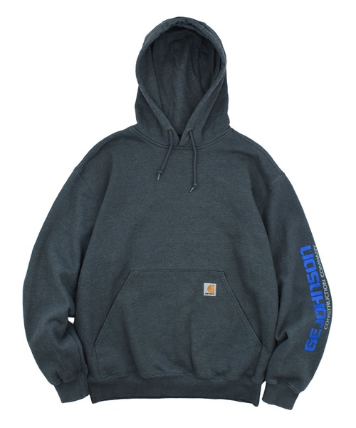 Carhartt（カーハート） パーカー 「USED」carhartt 企業ロゴ フーディ