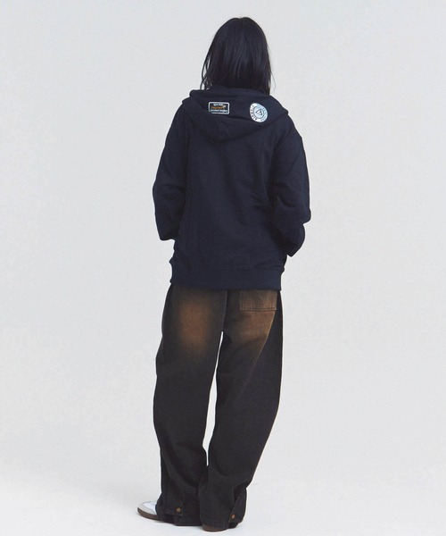 AIRWALK（エアウォーク） パーカー ワッペンZIPパーカー メンズ