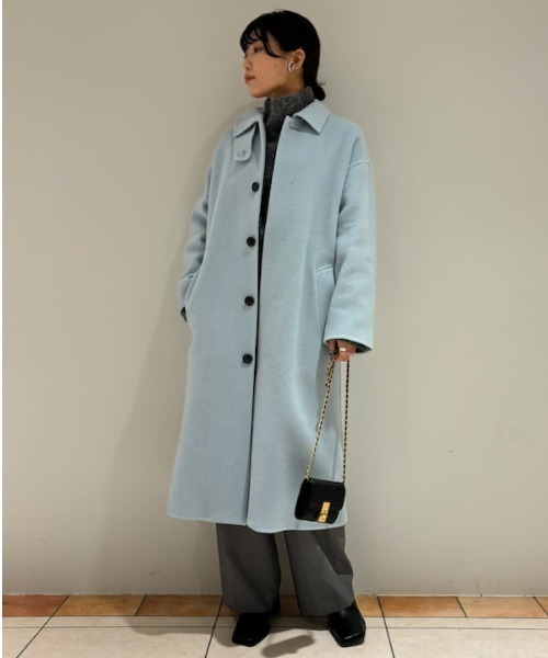 Mila Owen（ミラオーウェン） コート 1 ライトブルー レディース