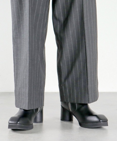 「LOVEHUNTER」 ブーツ 43 ブラック メンズ_画像5