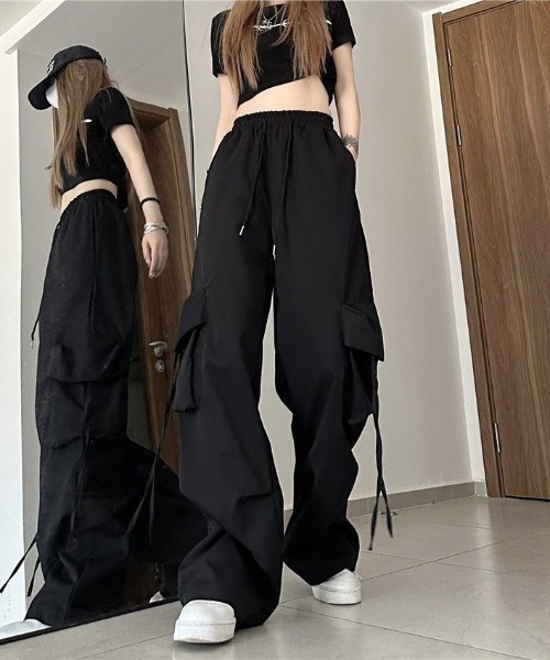 「SHEENA」 カーゴパンツ M ブルー系その他 レディース_画像9