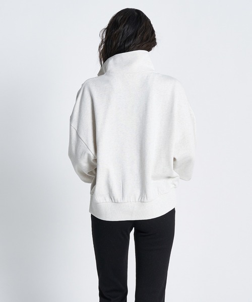 「ROXY」 スウェットカットソー MEDIUM グレー レディース_画像4