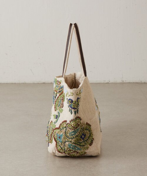 BEARDSLEY（ビアズリー） トートバッグ 「IMAYIN」ビーズ刺繍トート