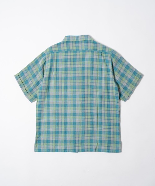 THE BOLDMAN シャツ 半袖 Madras Check Shirts / マドラスチェック半袖