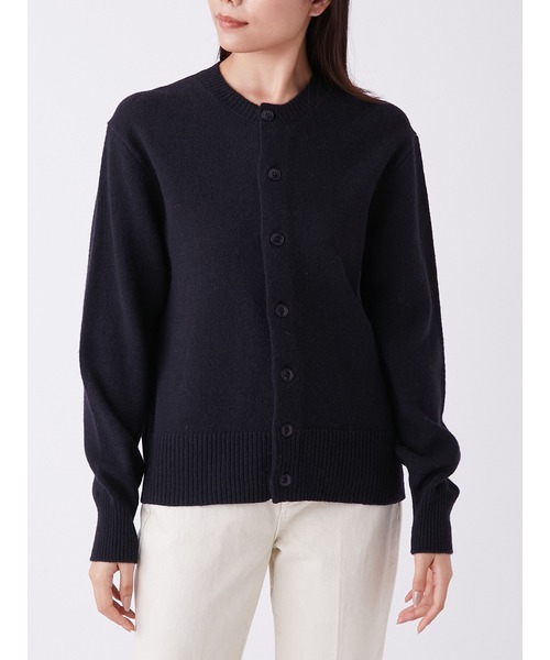 「Mila Owen」 ニットカーディガン 0 グレー レディース_画像7