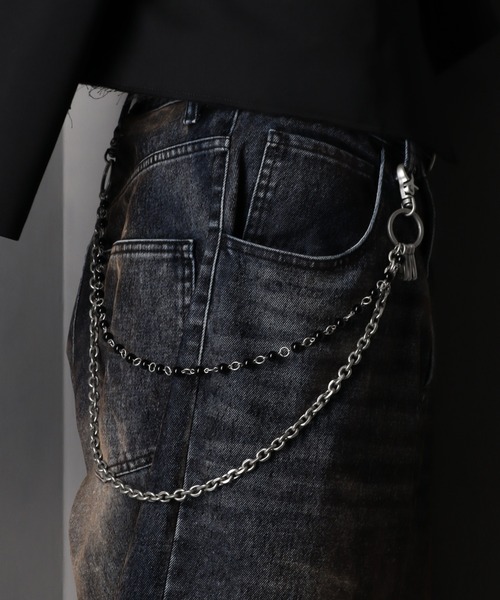 CIVARIZE シヴァーライズ　ウォレットチェーン welise（ウェライズ） ウォレットチェーン -juzu-MIX 2連ウォレット