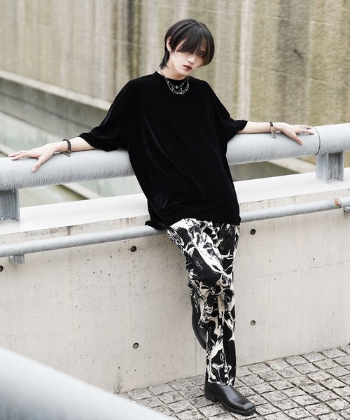 「G.O.C」 半袖Tシャツ MEDIUM グレー メンズ_画像2