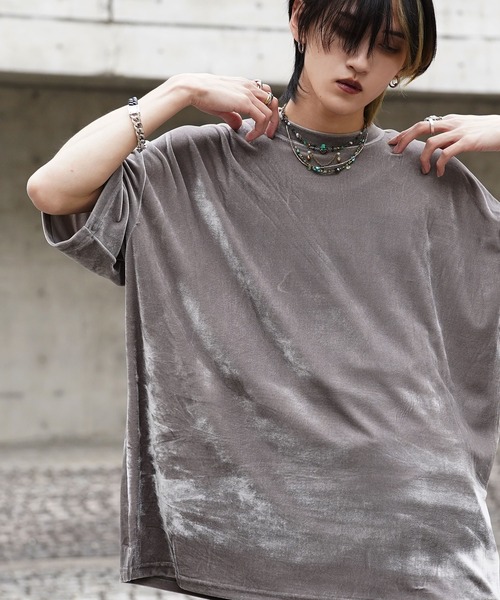 「G.O.C」 半袖Tシャツ MEDIUM グレー メンズ_画像7