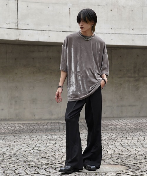 「G.O.C」 半袖Tシャツ MEDIUM グレー メンズ_画像8